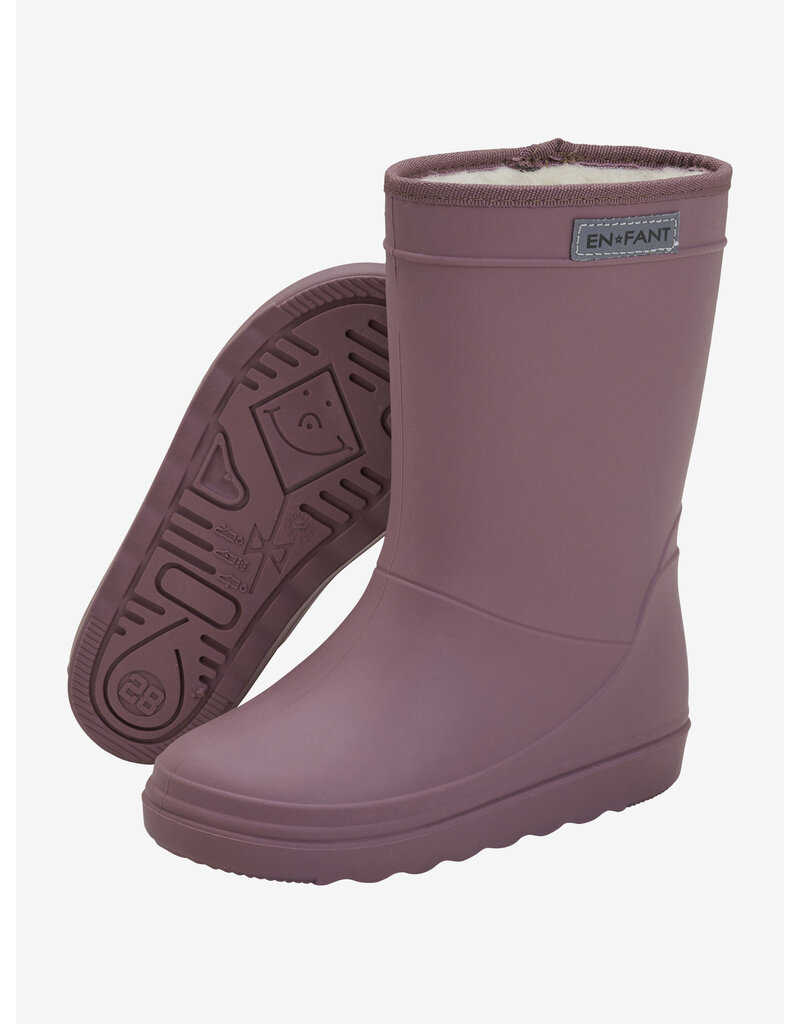 En Fant Thermo Boots Solid Rose Taupe