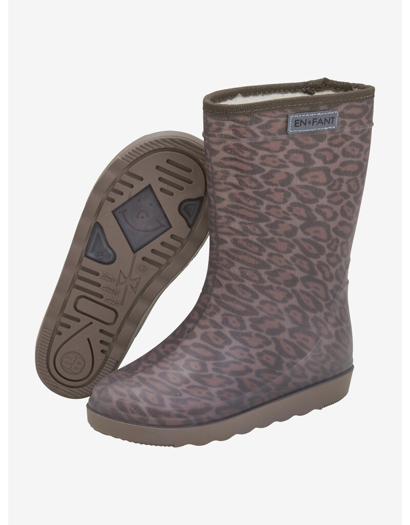 En Fant Thermo Boots Print Pine Bark
