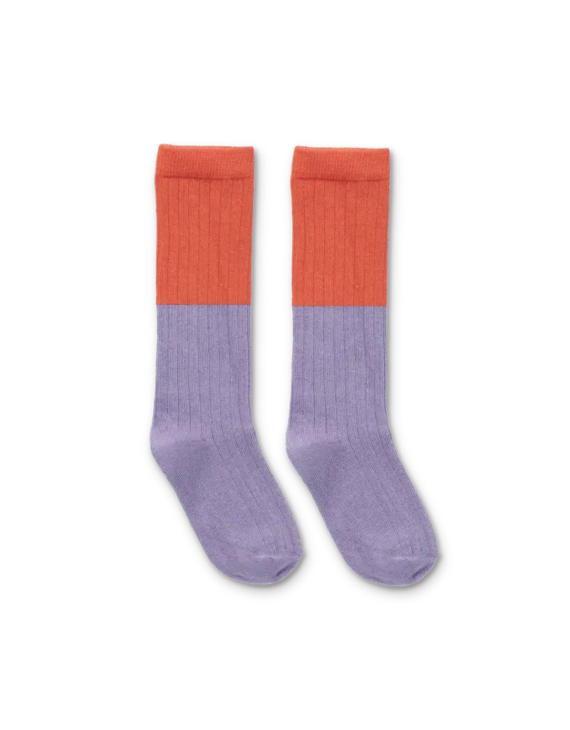 Sproet & Sprout Socks colourblock grenadine