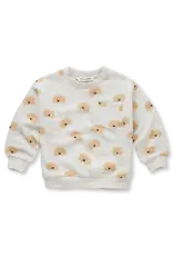 Sproet & Sprout Sweatshirt moustache dog print