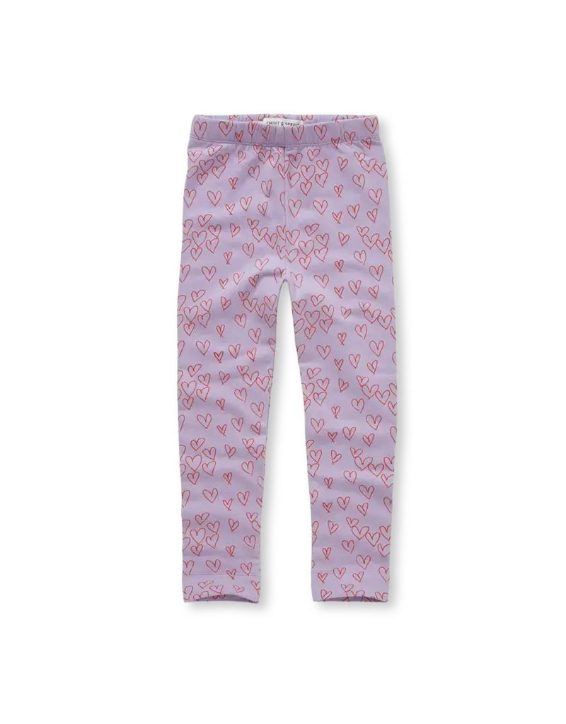Sproet & Sprout Winter legging hearts