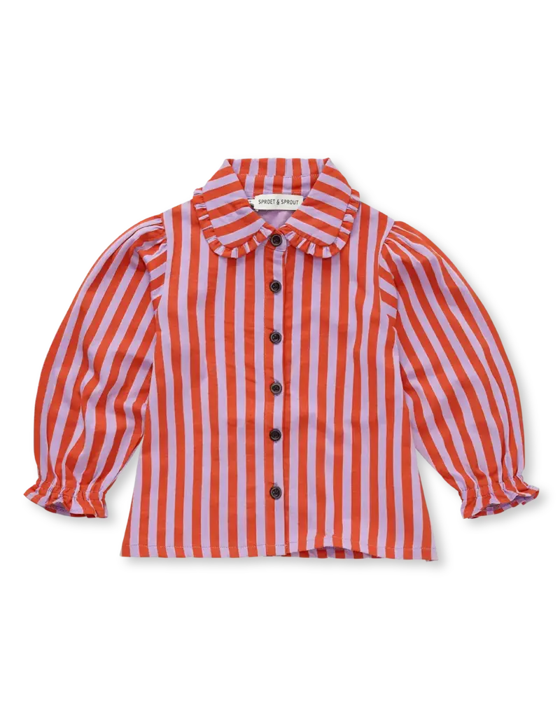 Sproet & Sprout Girls stripe blouse