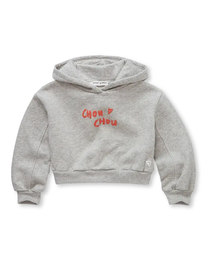 Sproet & Sprout Cropped hooded sweatshirt