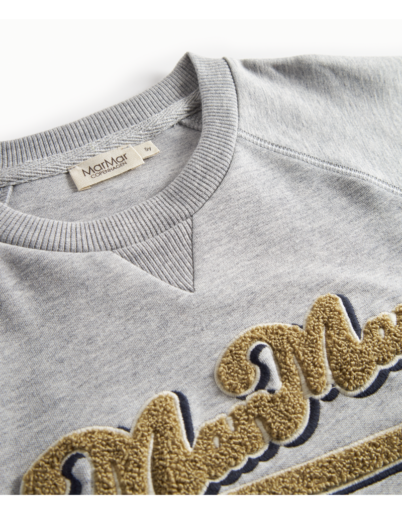 MarMar Copenhagen Theos Sweater Dark Bronze Logo