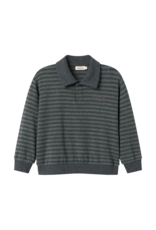 MarMar Copenhagen Thanos Polo Forest Stripe Melange