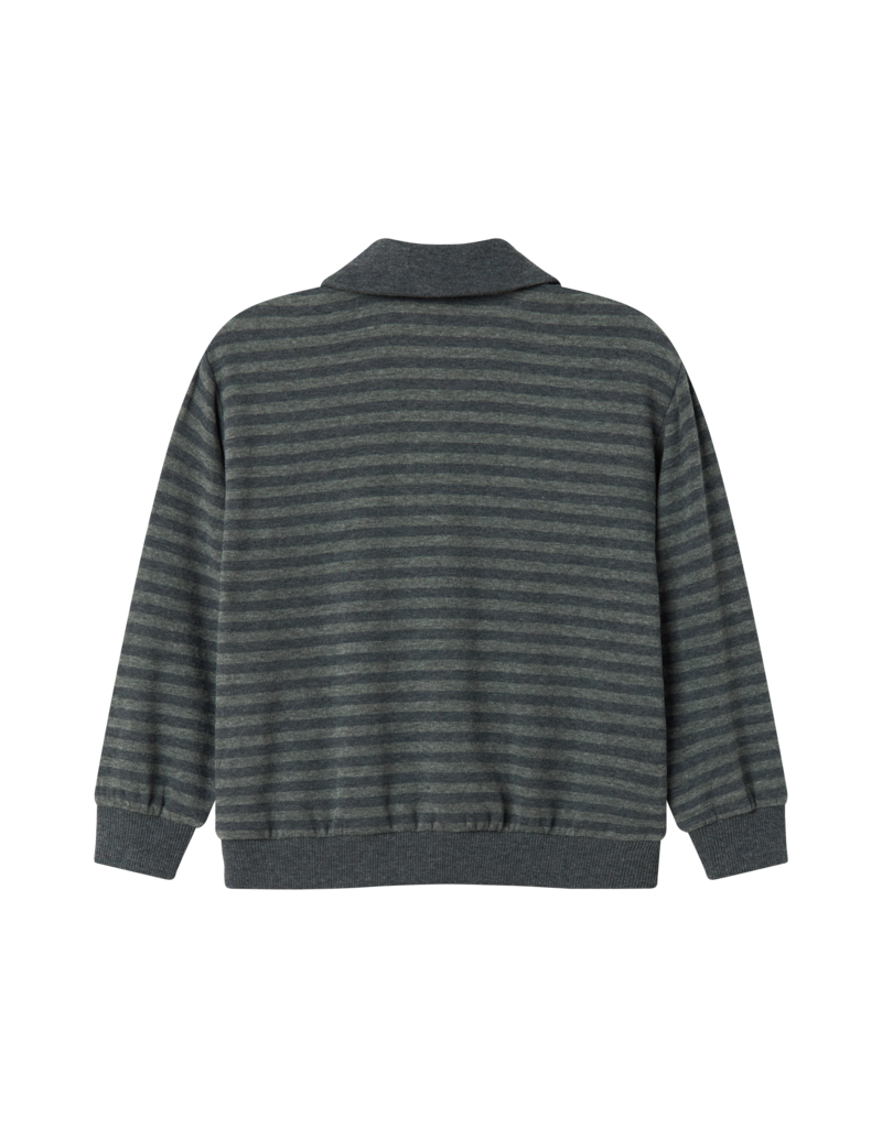 MarMar Copenhagen Thanos Polo Forest Stripe Melange