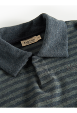 MarMar Copenhagen Thanos Polo Forest Stripe Melange