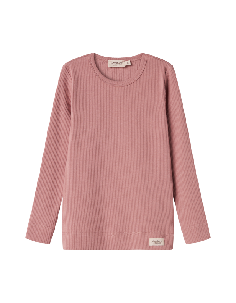 MarMar Copenhagen Plain Tee LS Rose Parfait