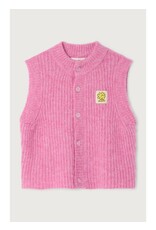 American Vintage East Wool Vest Rose Bubble Chine