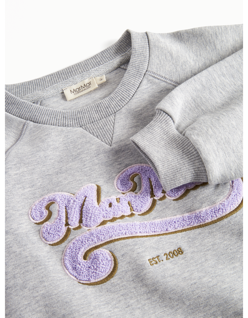 MarMar Copenhagen Theos Sweater Lavender Logo