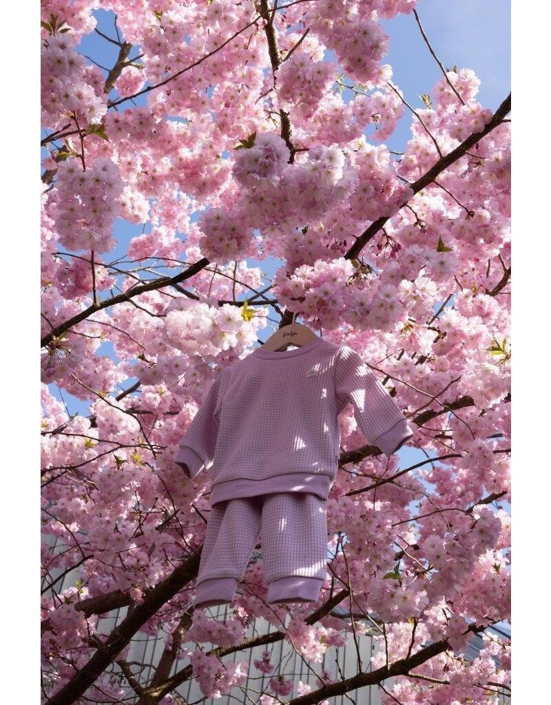 Feetje Wafelpyjama Lila