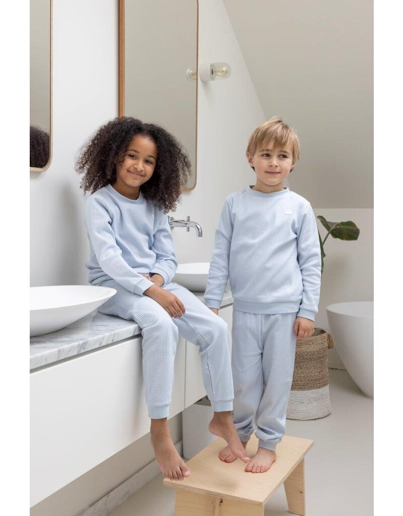 Feetje Wafelpyjama Babyblue