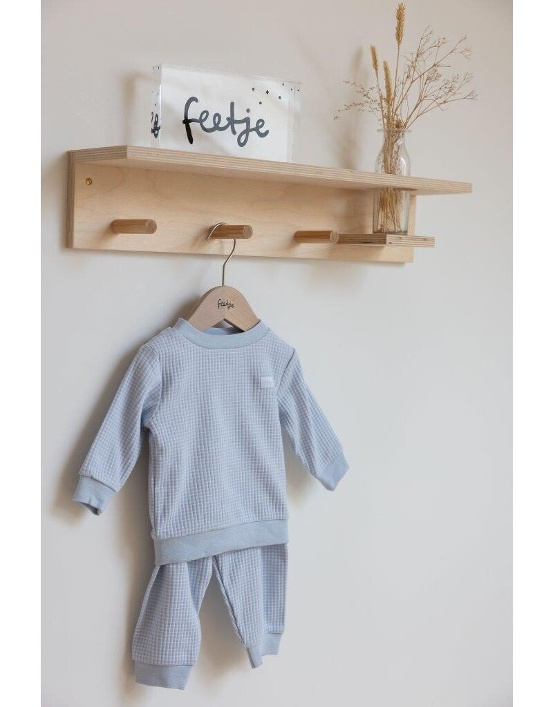 Feetje Wafelpyjama Babyblue