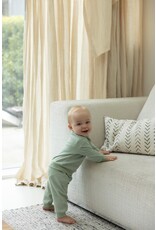 Feetje Wafelpyjama Groen Melange