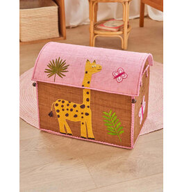 Rice Middelgroot Raffia Opberghuis Wildlife