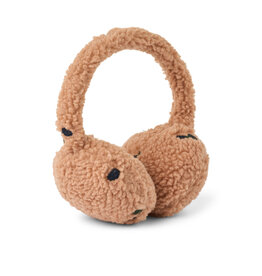 Liewood Albero Pile Earwarmers Berry/Pale tuscany