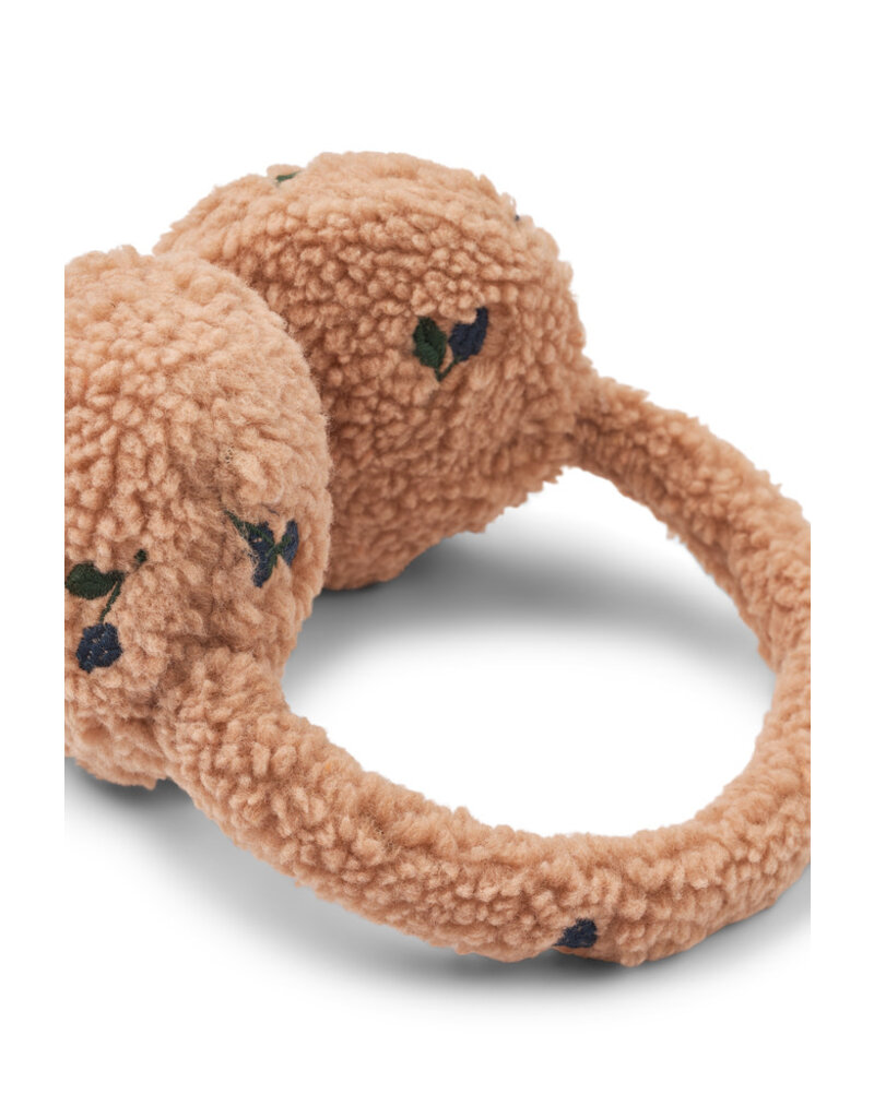 Liewood Albero Pile Earwarmers Berry/Pale tuscany