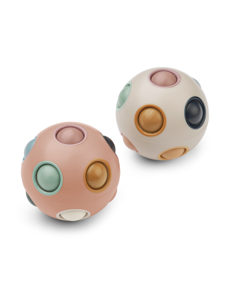 Liewood Solene Puzzle Ball 2-Pack Pale Tuscany