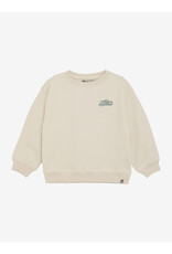Daily Seven Oversized Sweater Backprint Sandshell