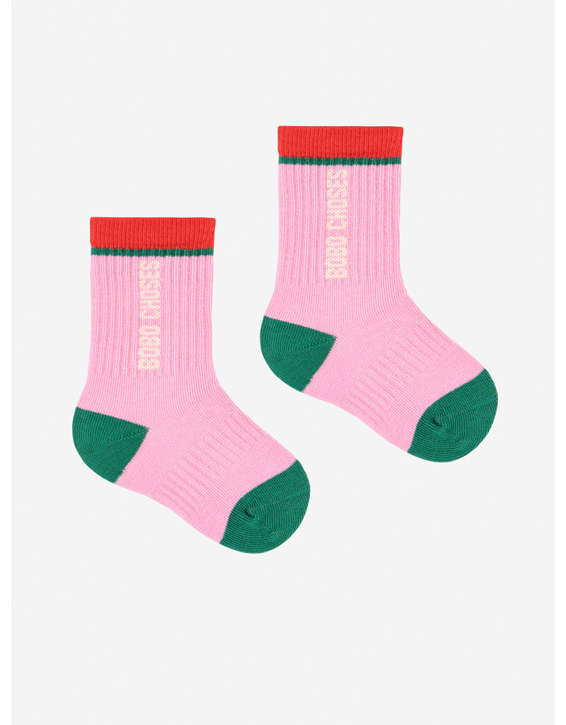 Bobo Choses Bobo Choses color block long socks
