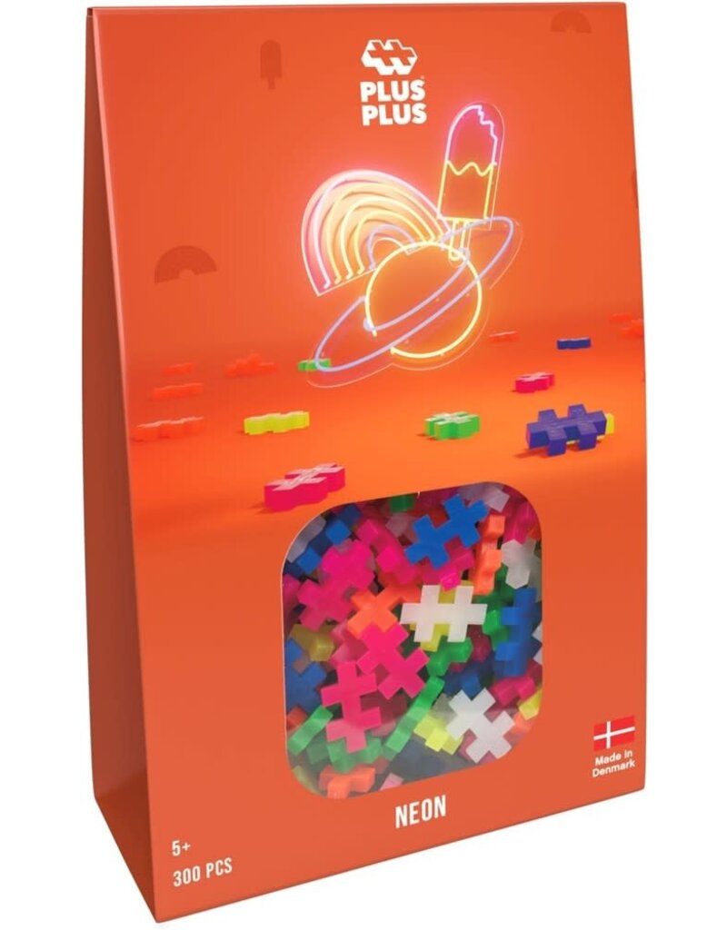 Plus Plus Neon Plus-Plus: 300 stuks