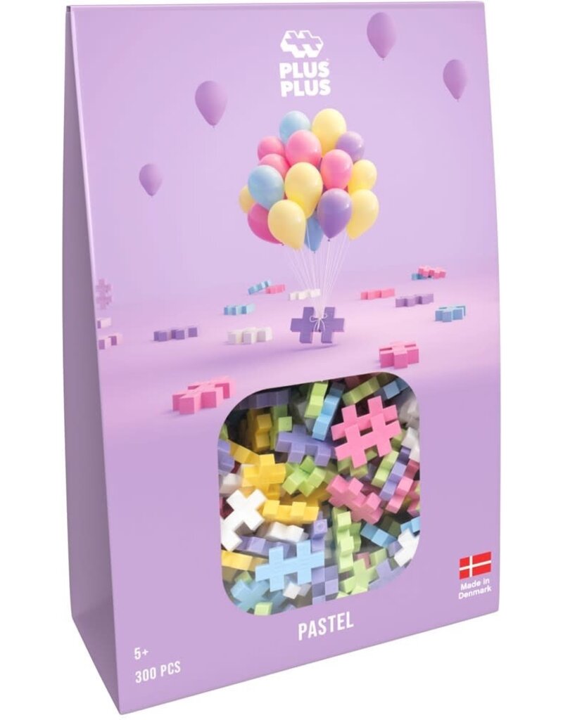 Plus Plus Pastel Plus-Plus: 300 stuks