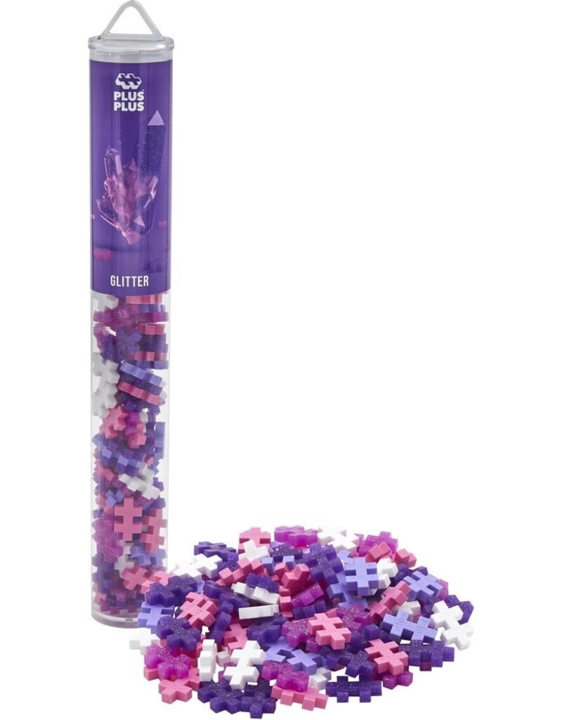 Plus Plus Tube glitter Plus-Plus: 100 stuks
