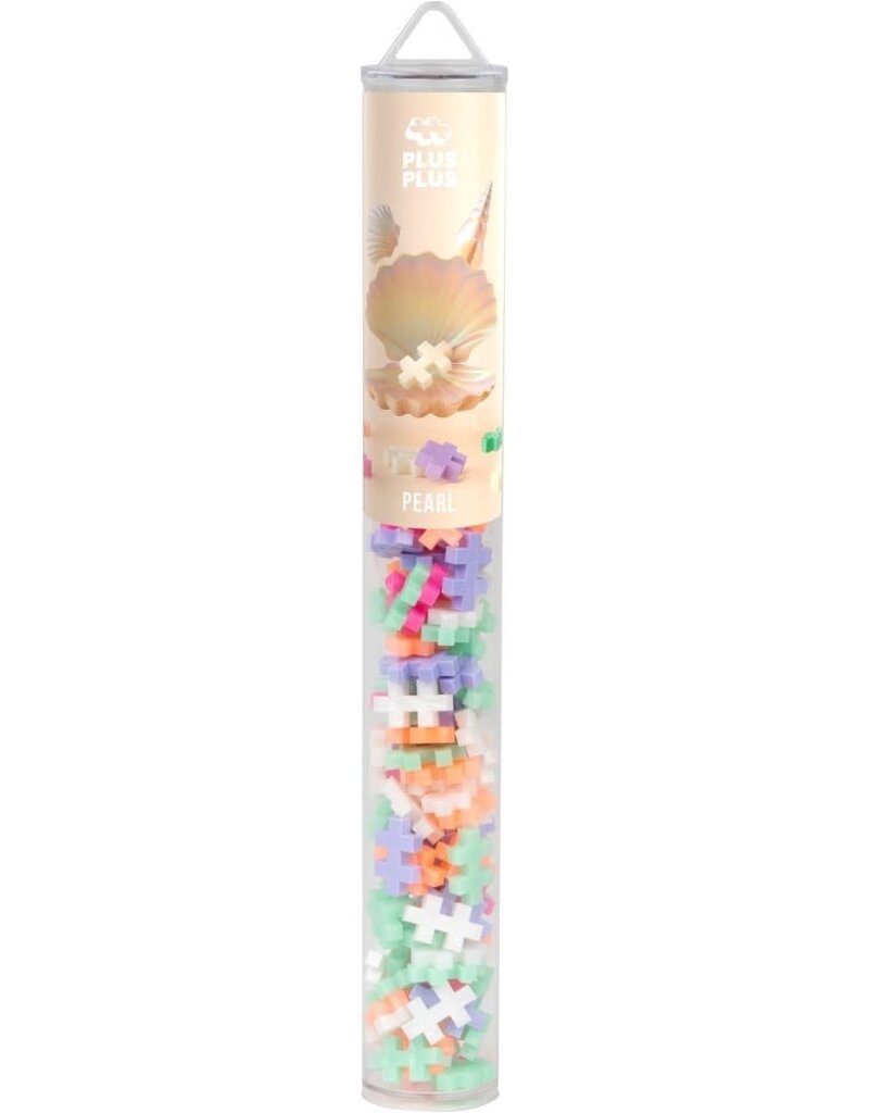 Plus Plus Tube pearl Plus-Plus: 100 stuks