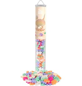 Plus Plus Tube pearl Plus-Plus: 100 stuks