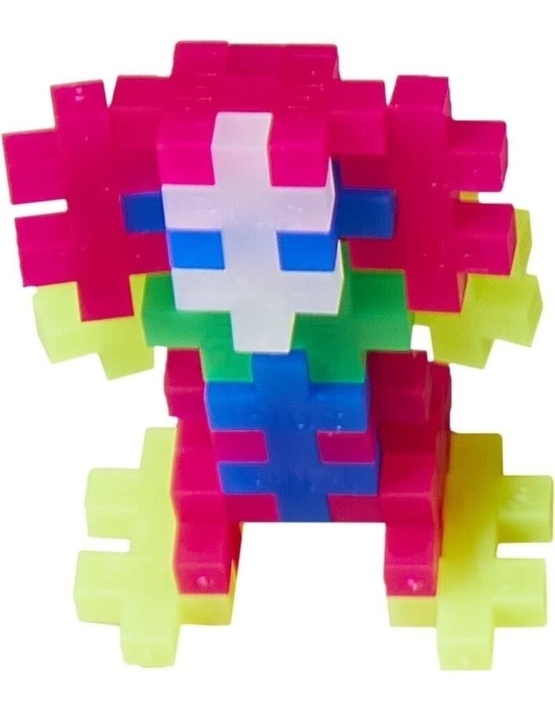 Plus Plus Tube neon Plus-Plus: 100 stuks