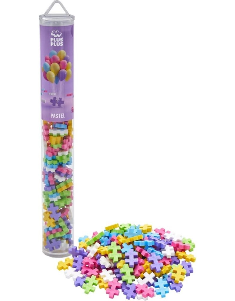 Plus Plus Tube pastel Plus-Plus: 100 stuks