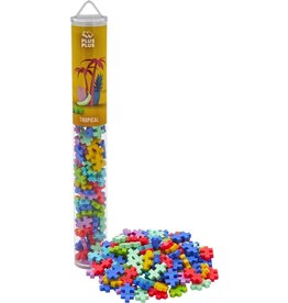 Plus Plus Tube tropical Plus-Plus: 100 stuks