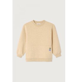 American Vintage Baptown Sweater Ice Flottante Surteint