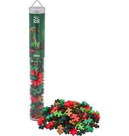 Plus Plus Tube jungle Plus-Plus: 100 stuks