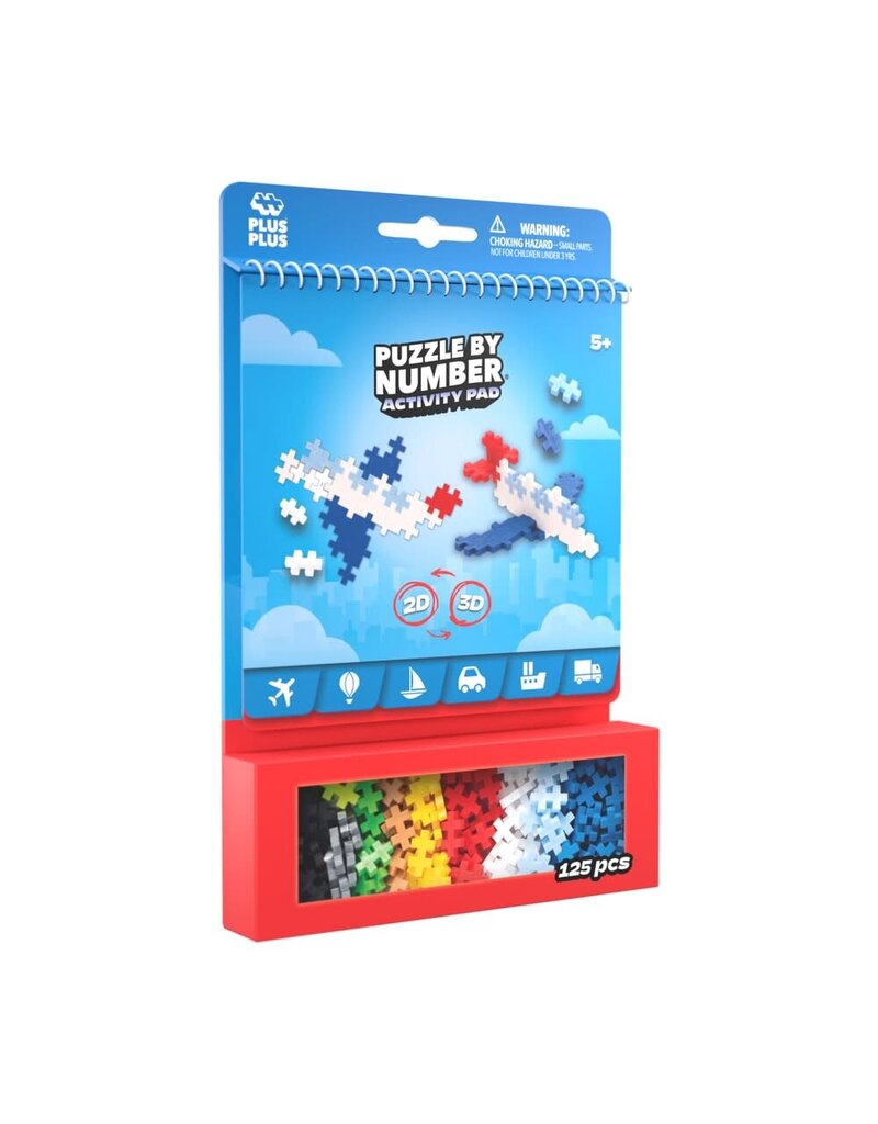Plus Plus Plus-Plus Activity Pad – Transport