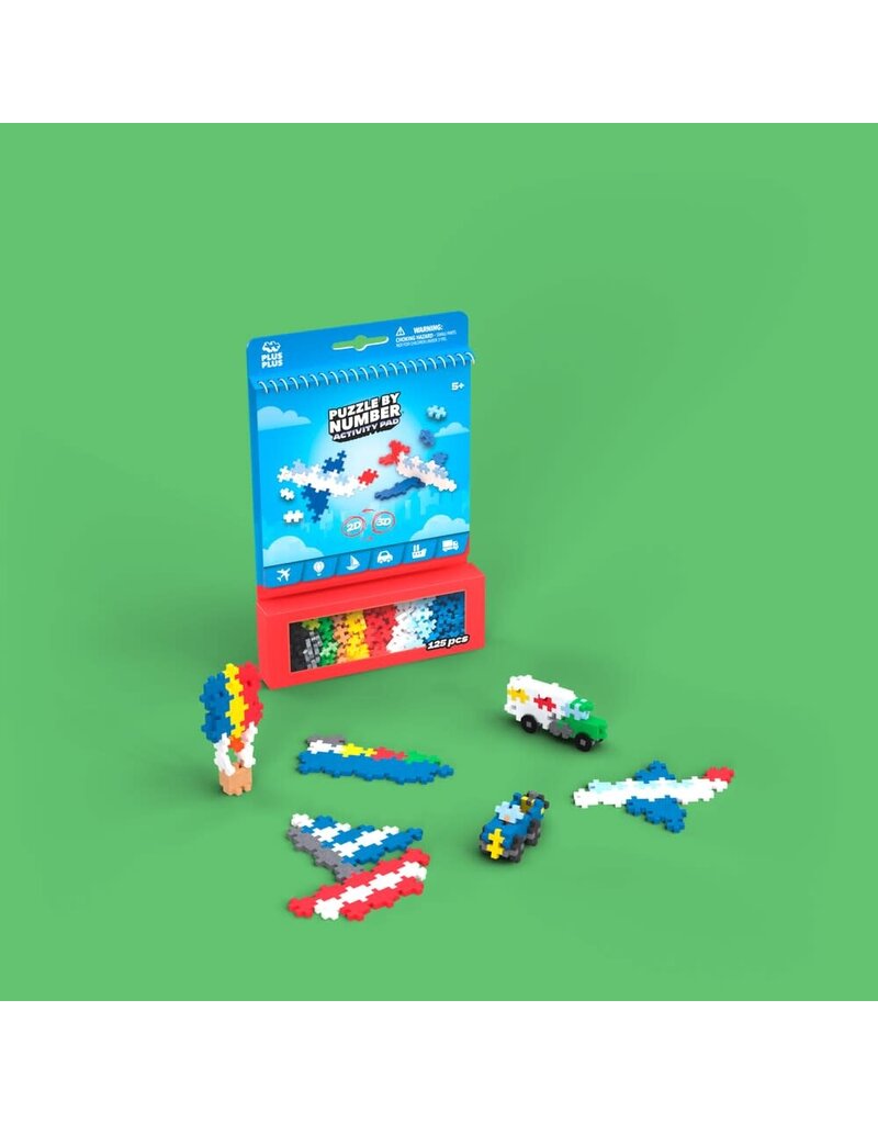 Plus Plus Plus-Plus Activity Pad – Transport