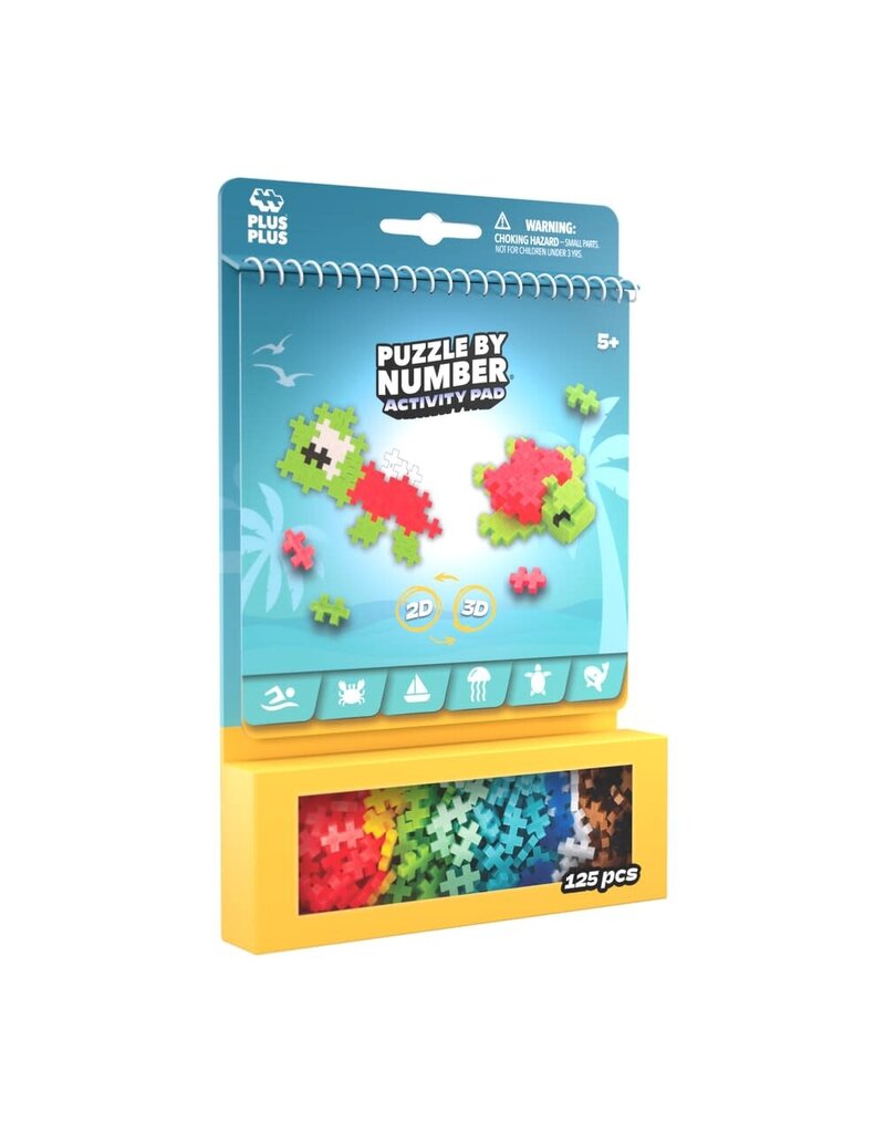Plus Plus Plus-Plus Activity Pad – Oceaan