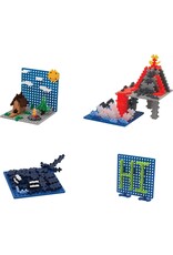 Plus Plus Bouwplaat blauw/grijs Plus-Plus: 2 stuks