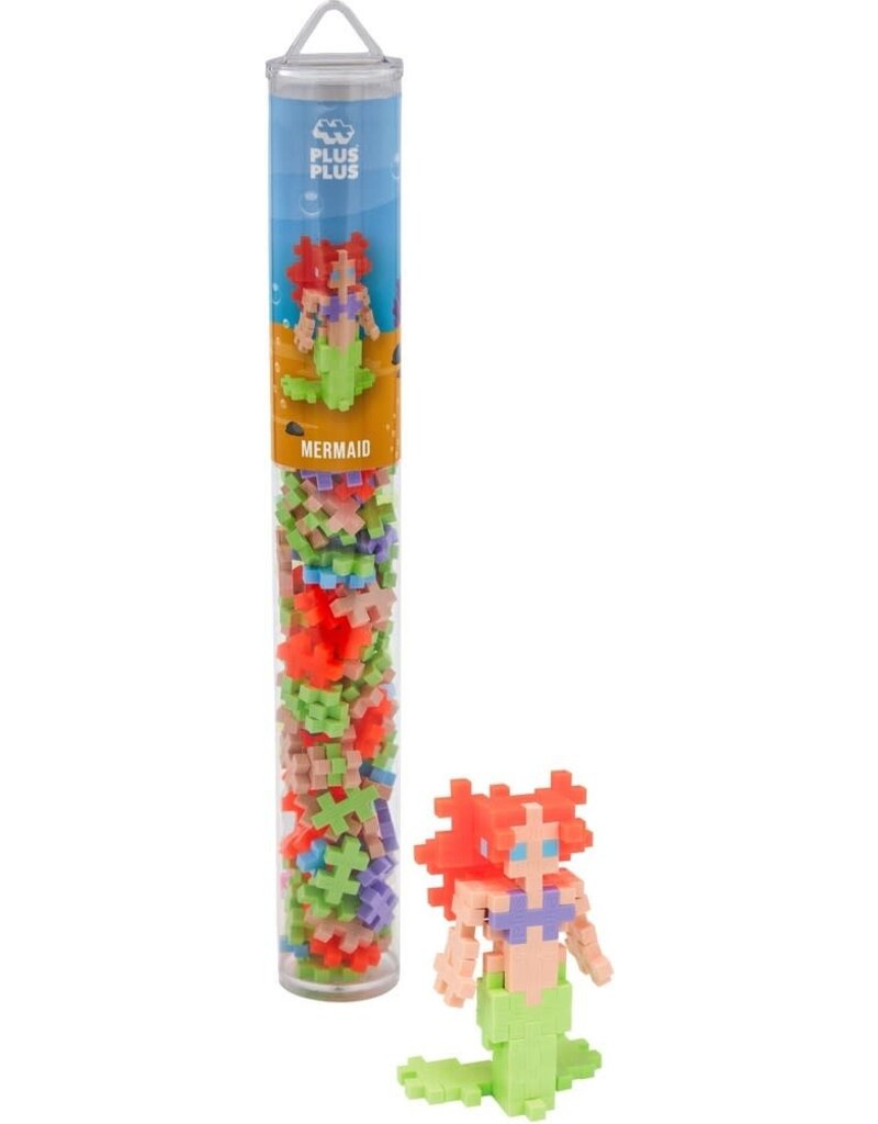 Plus Plus Tube zeemeermin Plus-Plus: 100 stuks