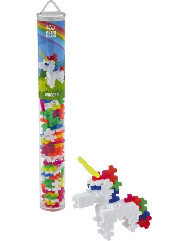 Plus Plus Tube eenhoorn Plus-Plus: 100 stuks