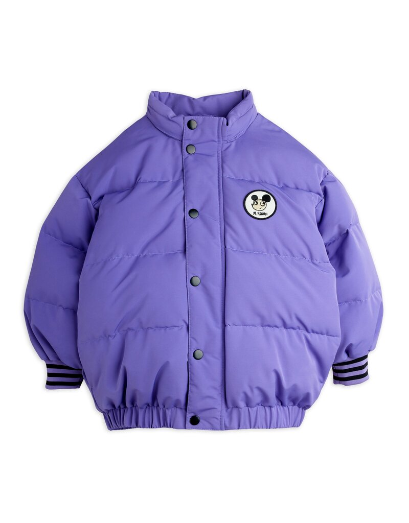 Mini Rodini Ritzratz patch puffer Purple