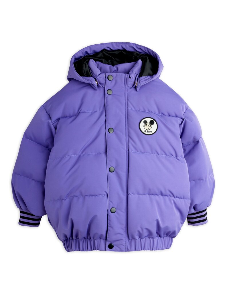 Mini Rodini Ritzratz patch puffer Purple