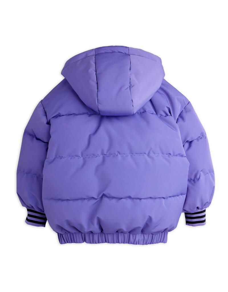 Mini Rodini Ritzratz patch puffer Purple