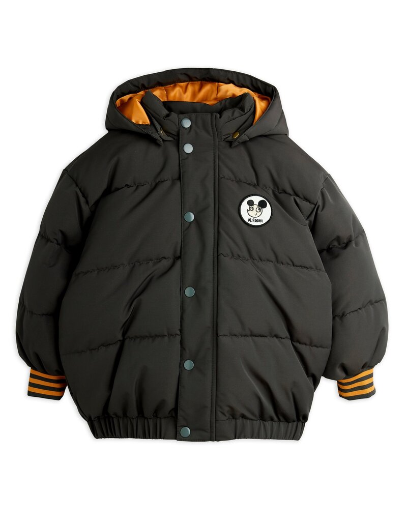 Mini Rodini Ritzratz patch puffer Black