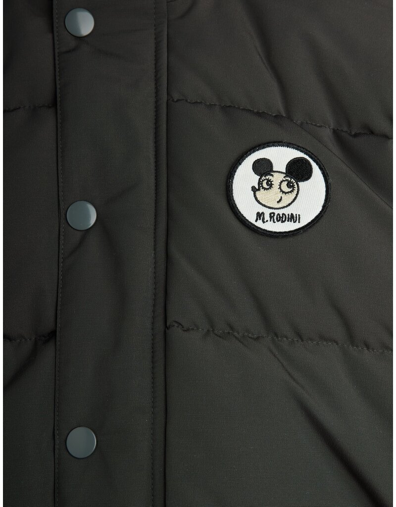 Mini Rodini Ritzratz patch puffer Black