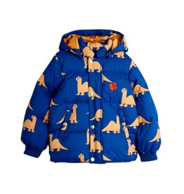 Mini Rodini Dinos aop hooded puffer