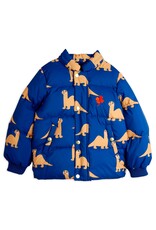 Mini Rodini Dinos aop hooded puffer