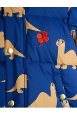 Mini Rodini Dinos aop hooded puffer
