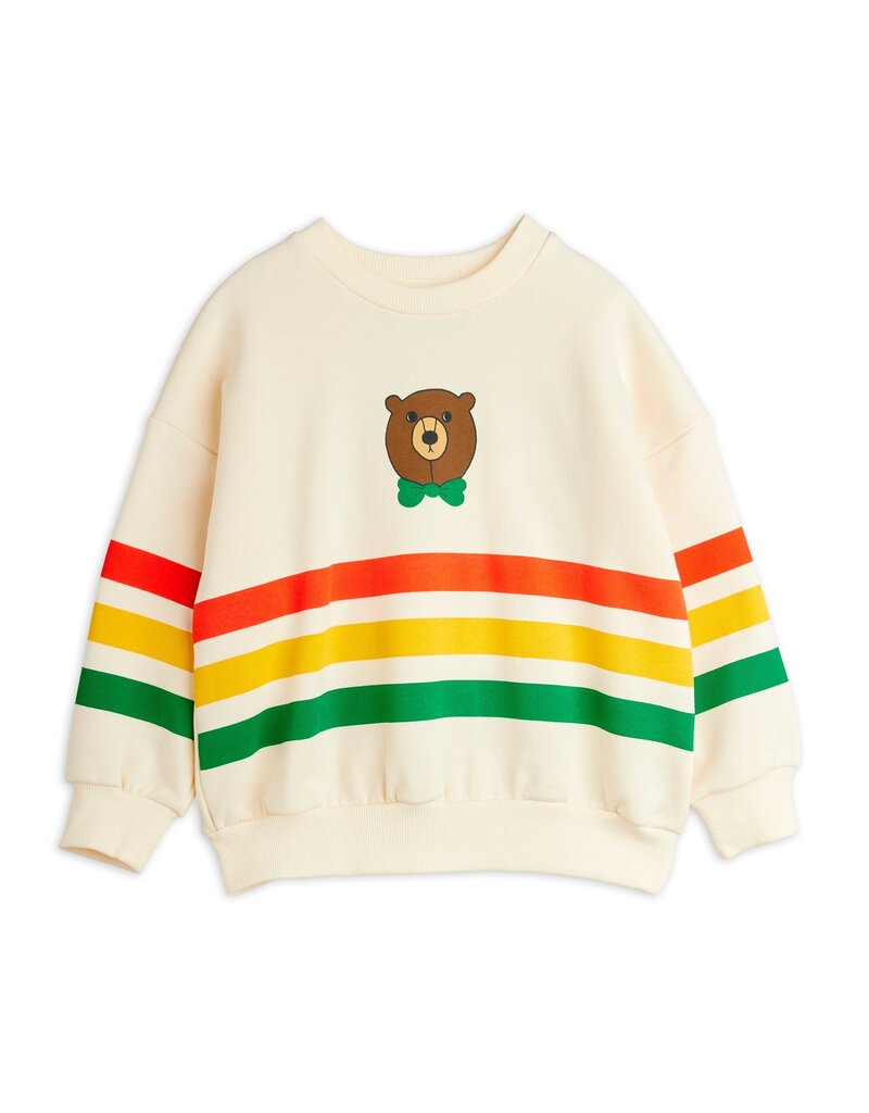 Mini Rodini Bear stripe sweatshirt