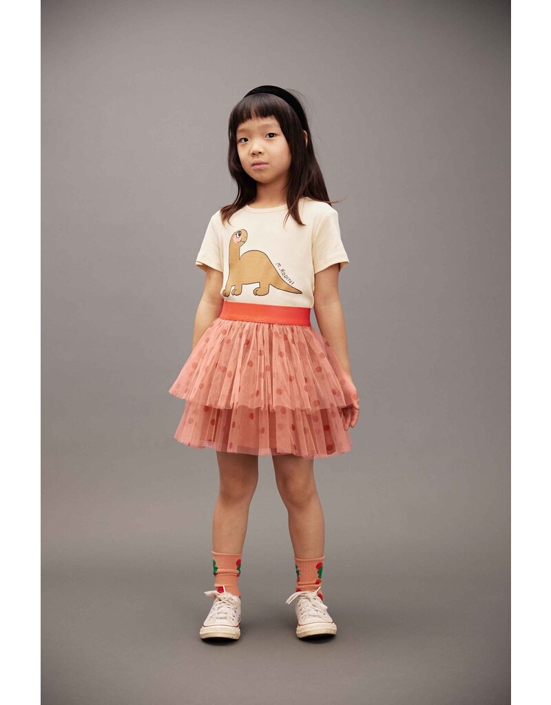 Mini Rodini Dotted tulle skirt